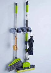 Bathroom Spring Mop & Broom Holder