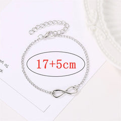 Minimalist Infinity Charm Bracelet