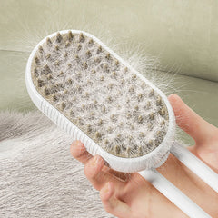 3-in-1 Electric Pet Steam Brush