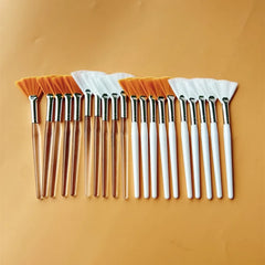Fan-Shape Multifunction Makeup Brush Set