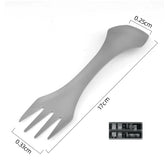 Titanium Fork and Spoon Set