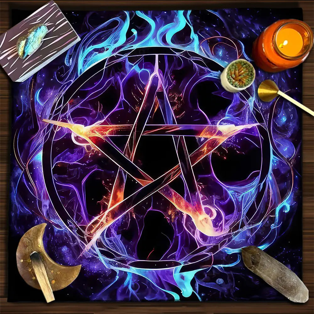 Geometric Tarot Tablecloth