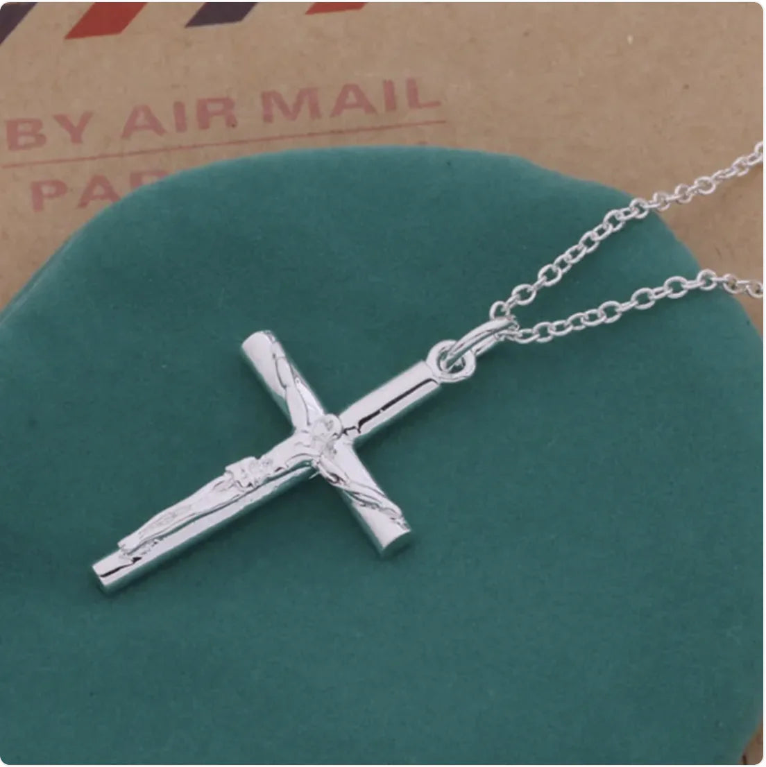 Elegant Silver Cross Pendant