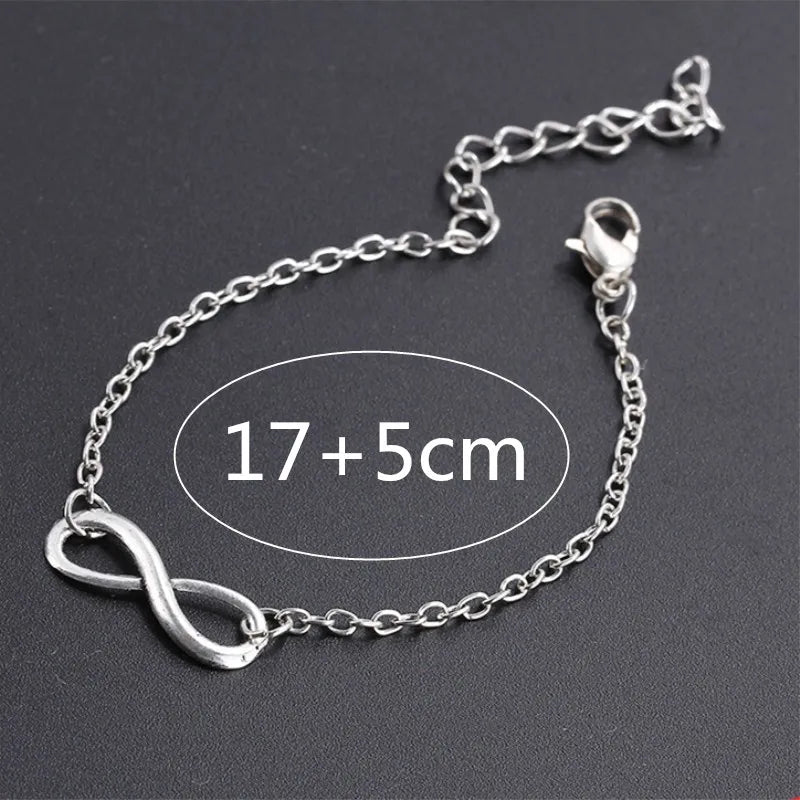 Minimalist Infinity Charm Bracelet