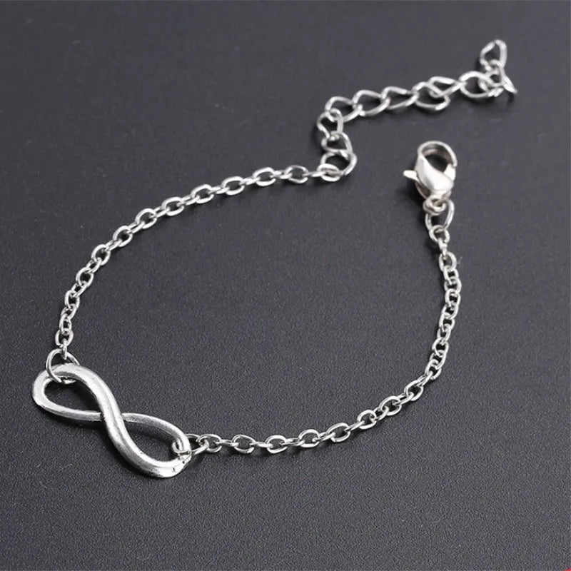 Minimalist Infinity Charm Bracelet