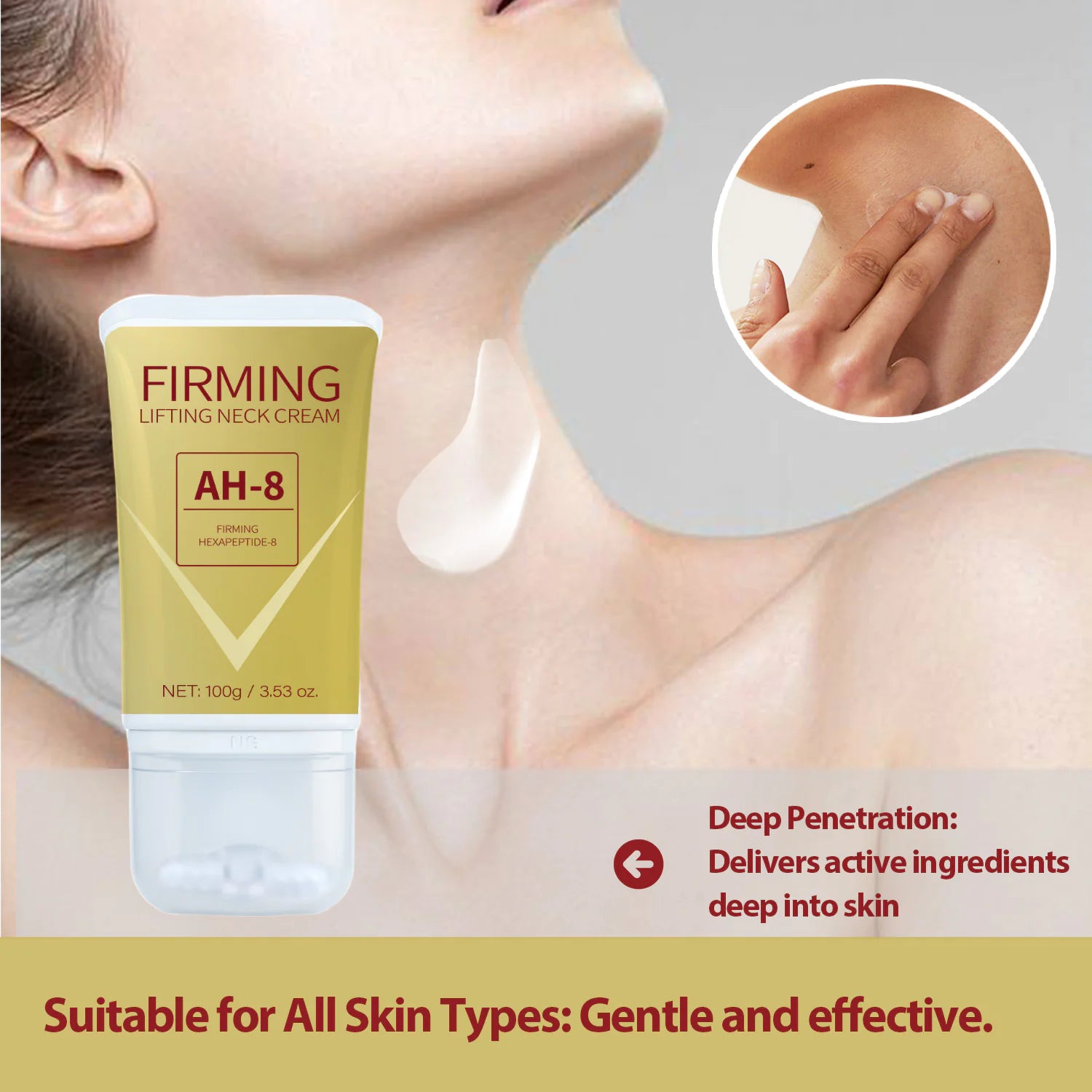 Neck Revitalizing Roller Cream