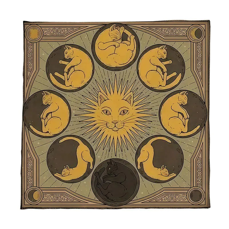 Geometric Tarot Tablecloth