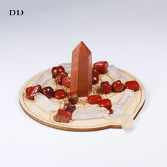 Natural Crystal Gemstone Yoga Set