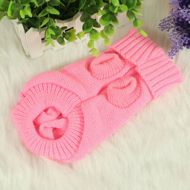 Knitted Winter Sweater for Dogs