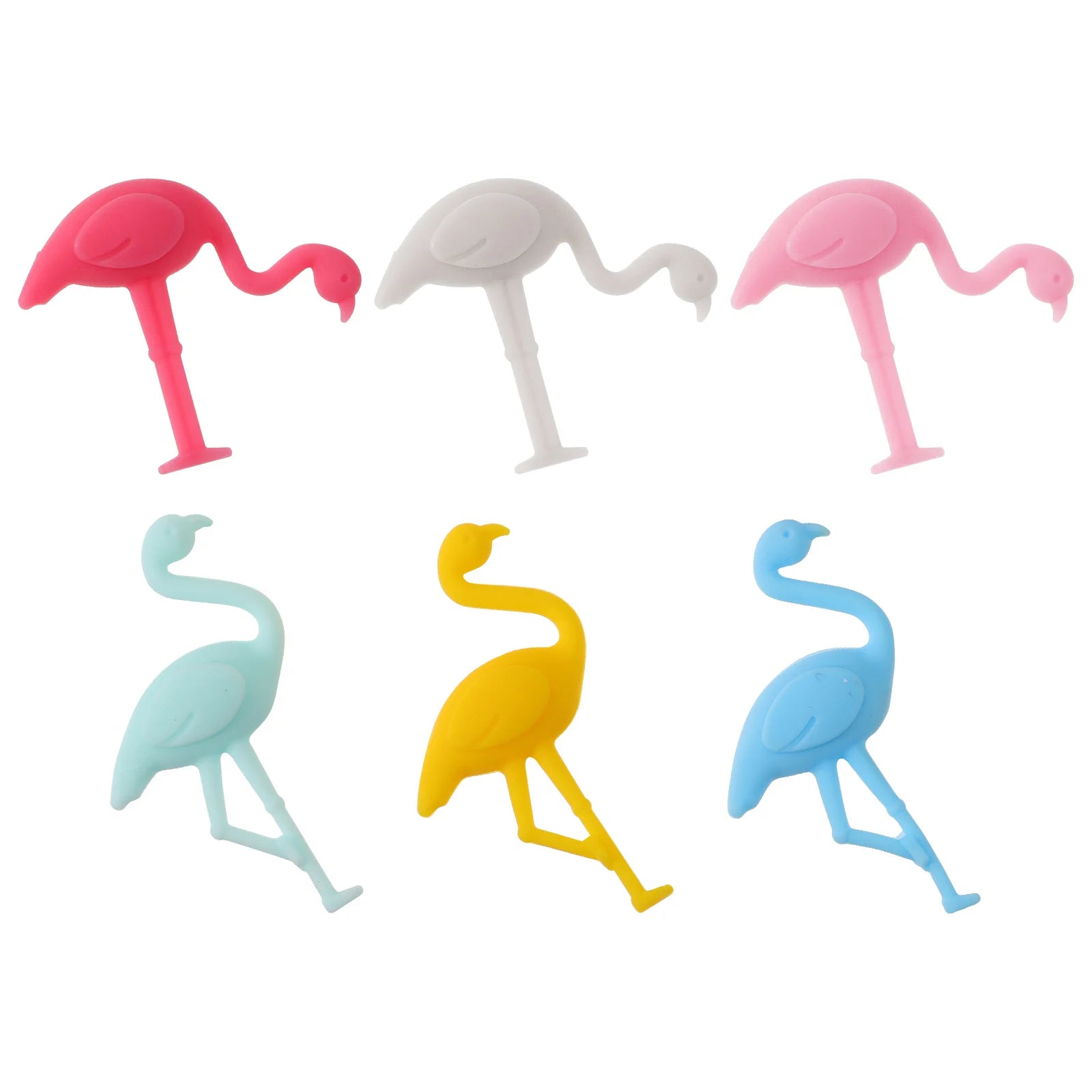 Silicone Flamingo Wine Glass Markers