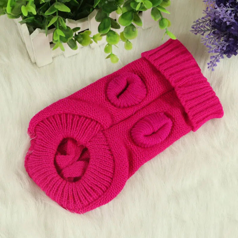 Knitted Winter Sweater for Dogs