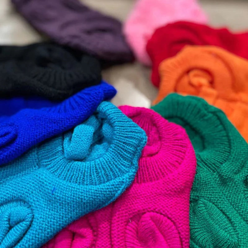 Knitted Winter Sweater for Dogs