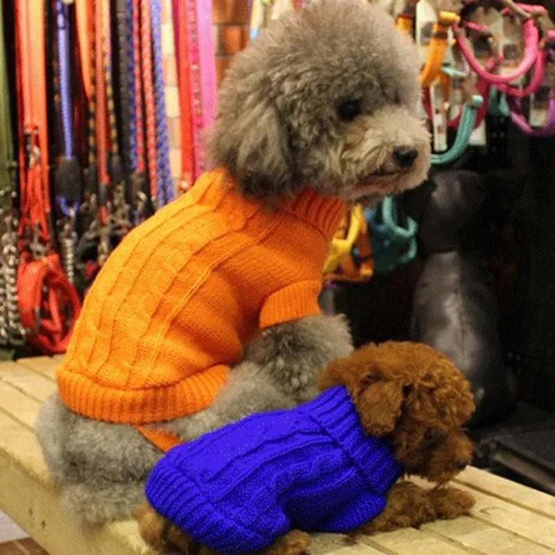 Knitted Winter Sweater for Dogs