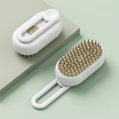 3-in-1 Electric Pet Steam Brush