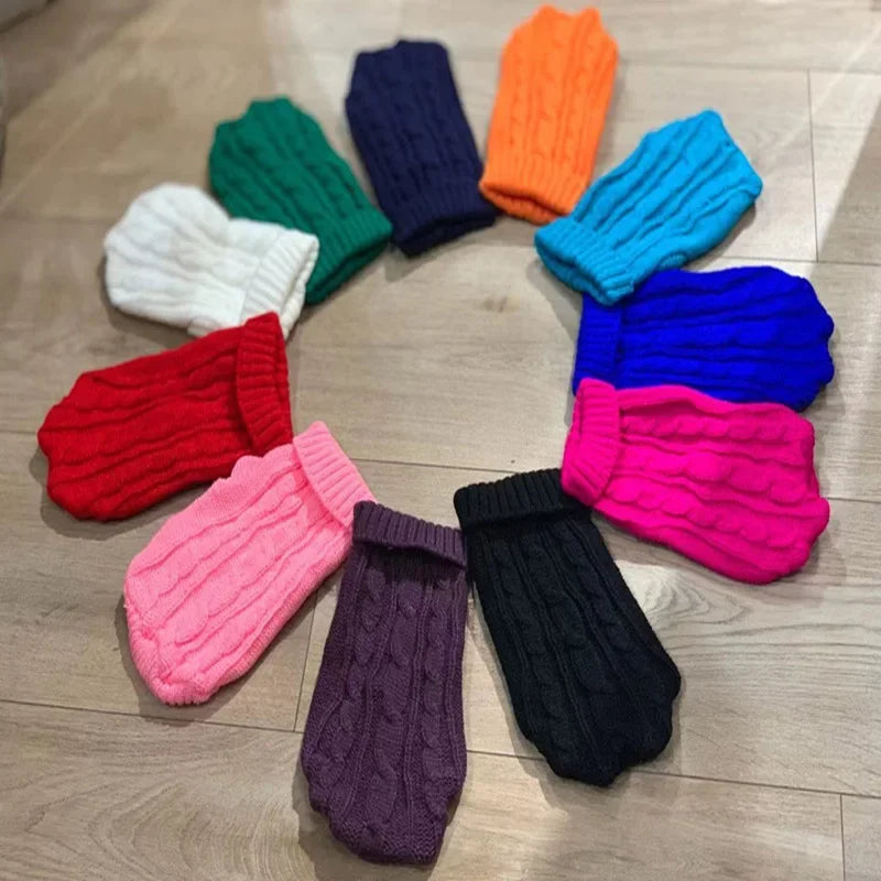 Knitted Winter Sweater for Dogs