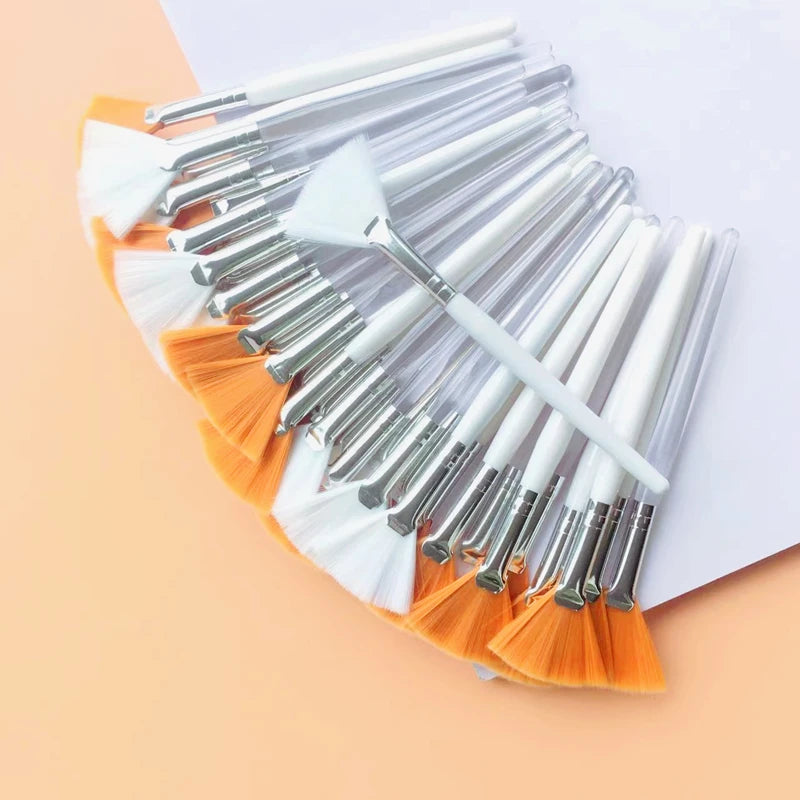 Fan-Shape Multifunction Makeup Brush Set
