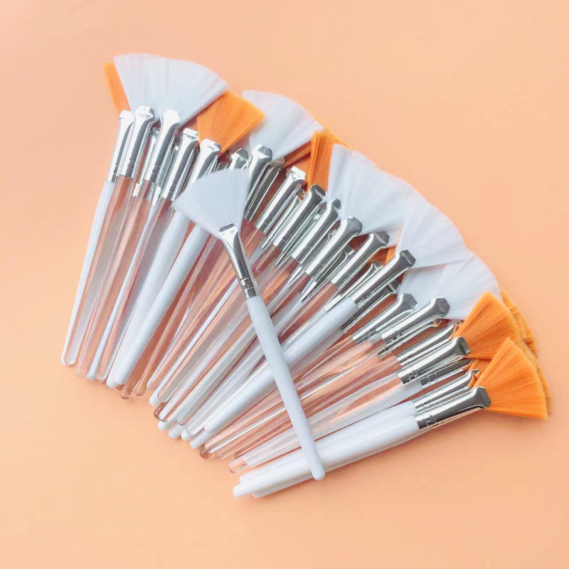 Fan-Shape Multifunction Makeup Brush Set