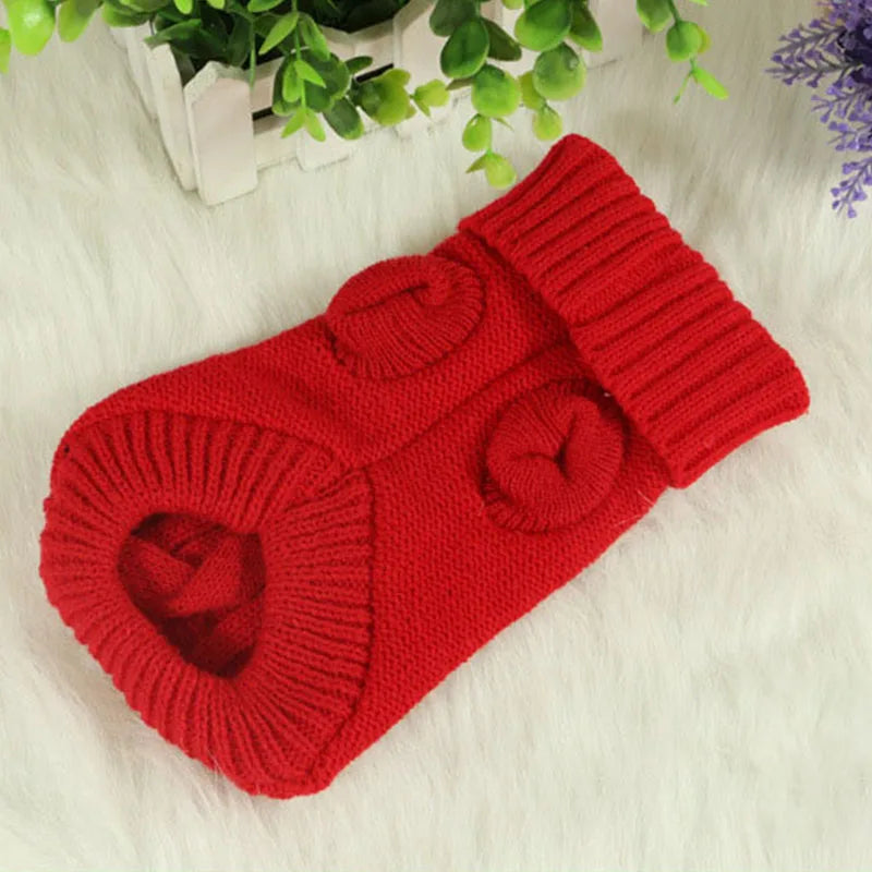 Knitted Winter Sweater for Dogs