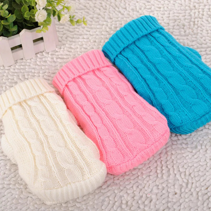 Knitted Winter Sweater for Dogs