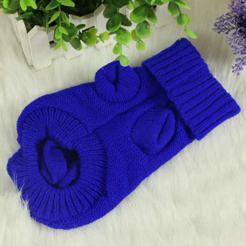 Knitted Winter Sweater for Dogs