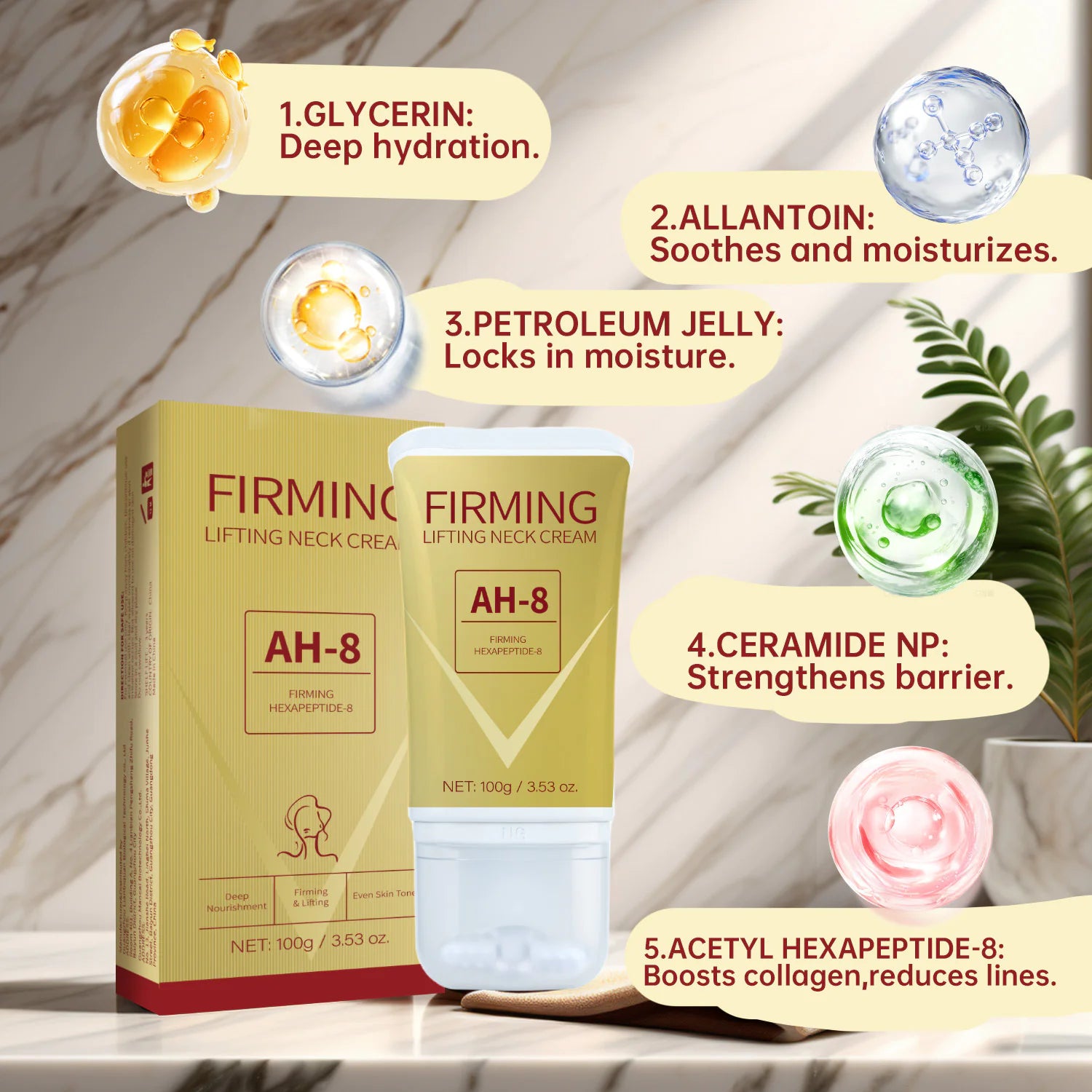 Neck Revitalizing Roller Cream
