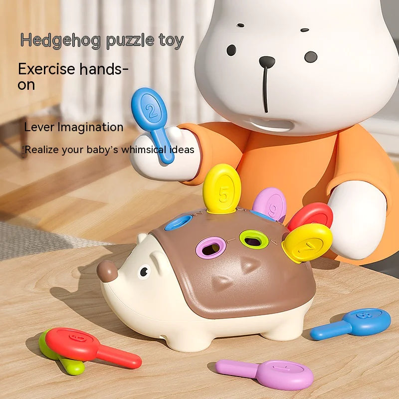 Hedgehog Toddler Skill Builder Toy