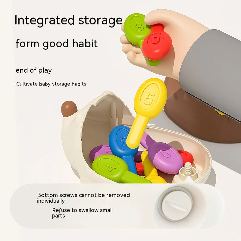 Hedgehog Toddler Skill Builder Toy