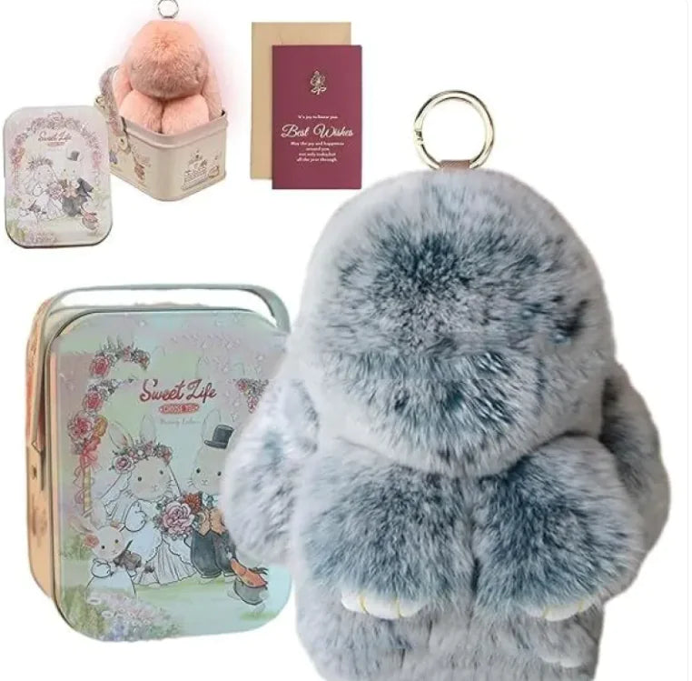 Festive Bunny Charm