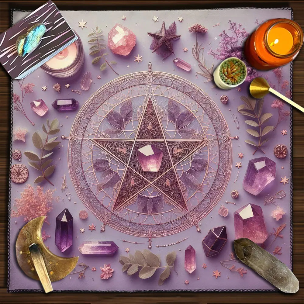Geometric Tarot Tablecloth