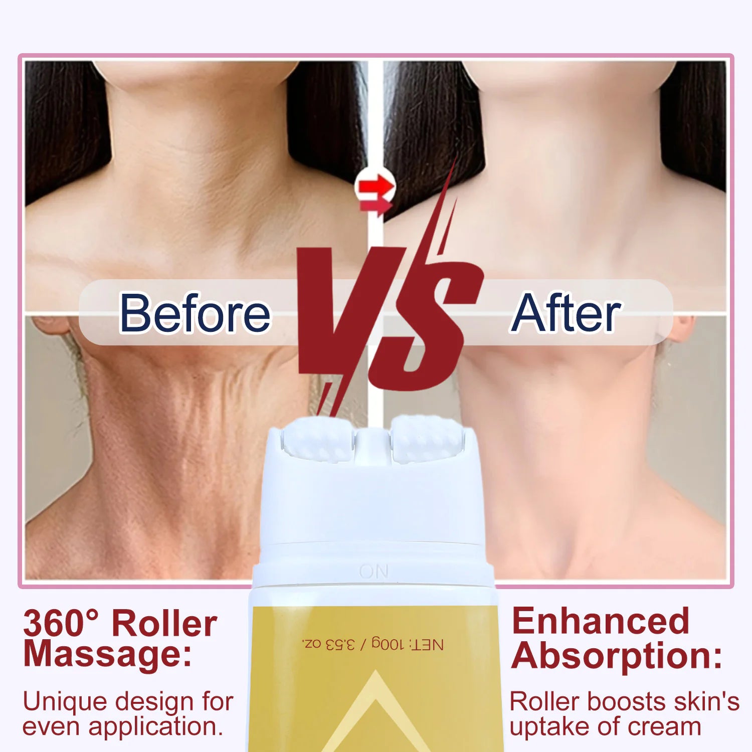 Neck Revitalizing Roller Cream