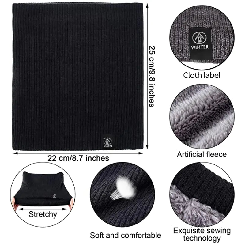 Cozy Wool Unisex Scarf